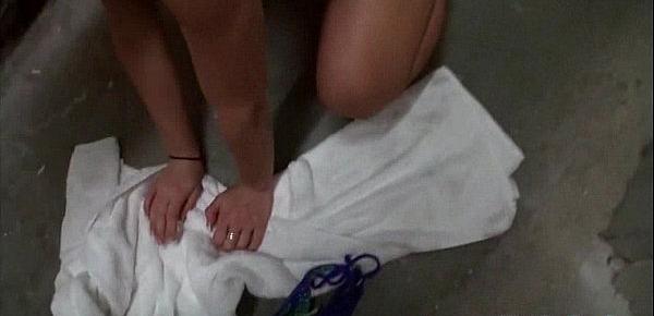  Skinny amateur brunette gets fucked in the butt Vanessa Sixxx 1 2